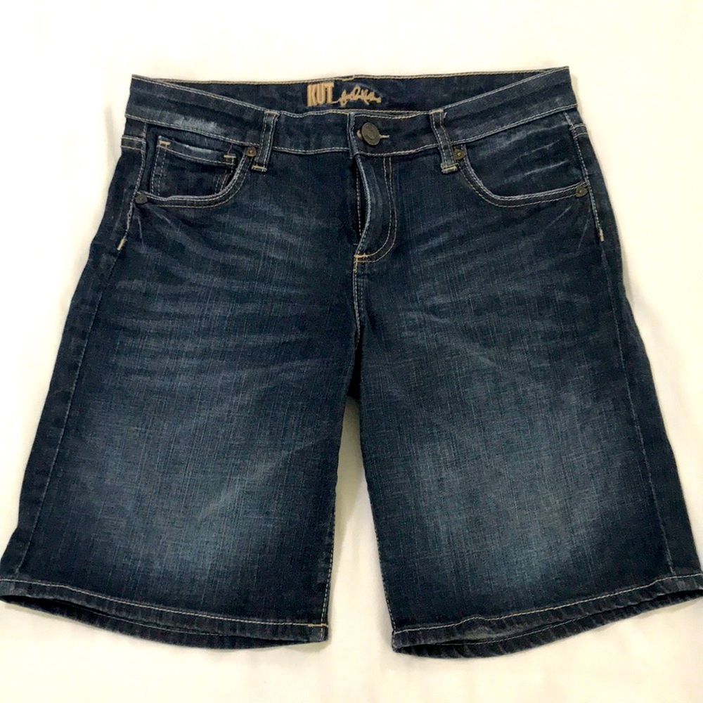 🌞 Kut From The Kloth Denim Shorts Dark Wash 6